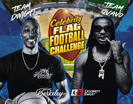 BERKELEY SCORES WITH CELEBRITY FLAG FOOTBALL CHALLENGE; KICK-OFF SET FOR THUR., FEB. 5