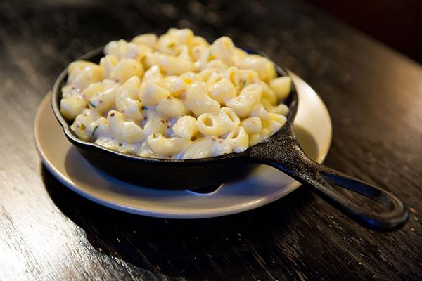 Dish of Mac N Cheese at Free House Restaurant on Telegraph Ave in Berkeley, California