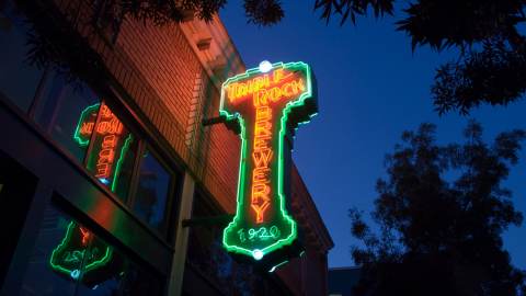 Triple Rock Brewery Sign