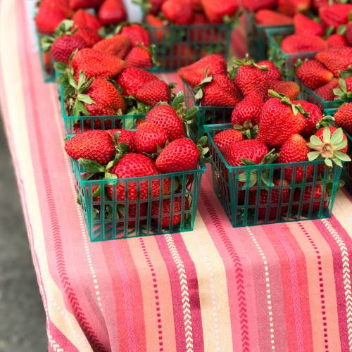 Lorin Farmersmarket Strawberries