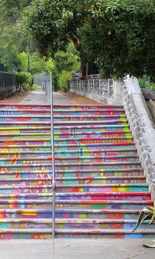 Painted Stairs