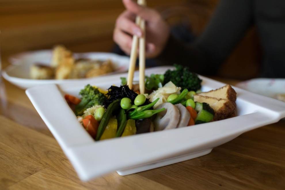 A bowl from Cha-Ya in Berkeley, CA