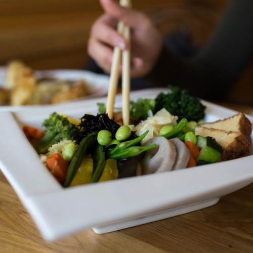 A bowl from Cha-Ya in Berkeley, CA