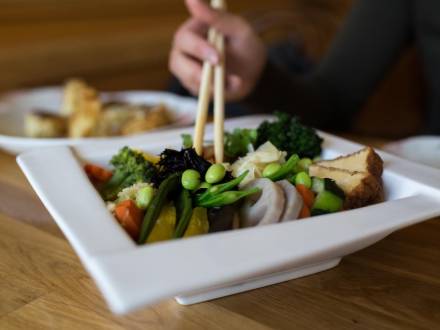 A bowl from Cha-Ya in Berkeley, CA